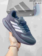 adidas Runfalcon 5 Running Shoes, Gray and White
