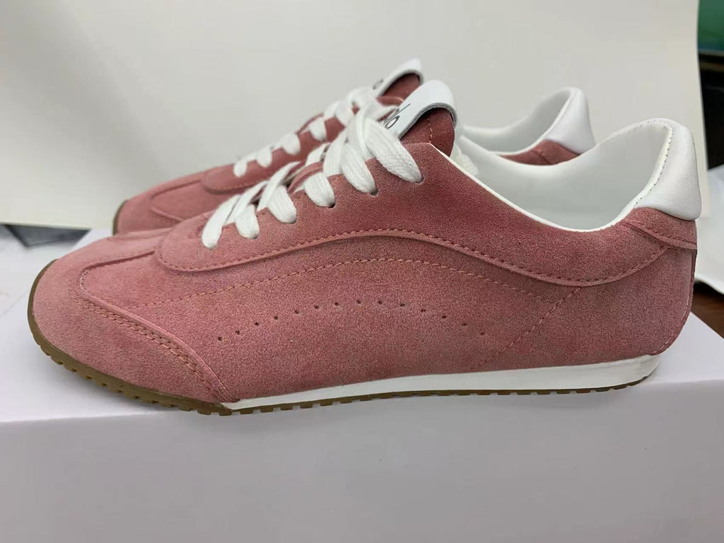 Alo Pink Low-Top Sneakers