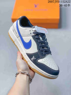 Nike Dunk Low Retro Low-Top Sneakers White Blue