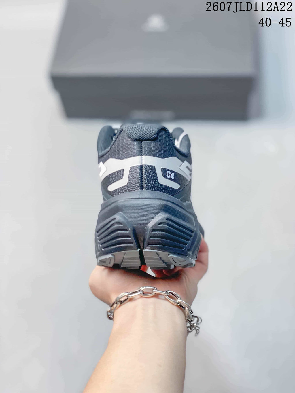 KAILAS C4 Trail Running Shoes Navy and White