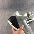 Jordan Air Jordan 3 Grey Green Sneakers 136064-006