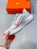 Nike ReactX Pegasus Plus Next Nature Running Sneakers Grey/Red
