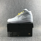 Air Jordan 1 Mid White Sneakers