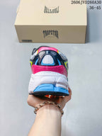 Trapstar Trispeed 3000 Retro Chunky Sneakers Silver Blue