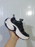 Skechers 0101 Black and White Sneakers