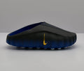 Nike Slides Black and Royal Blue