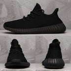 Yeezy 350 V2 Black Knit Sneakers