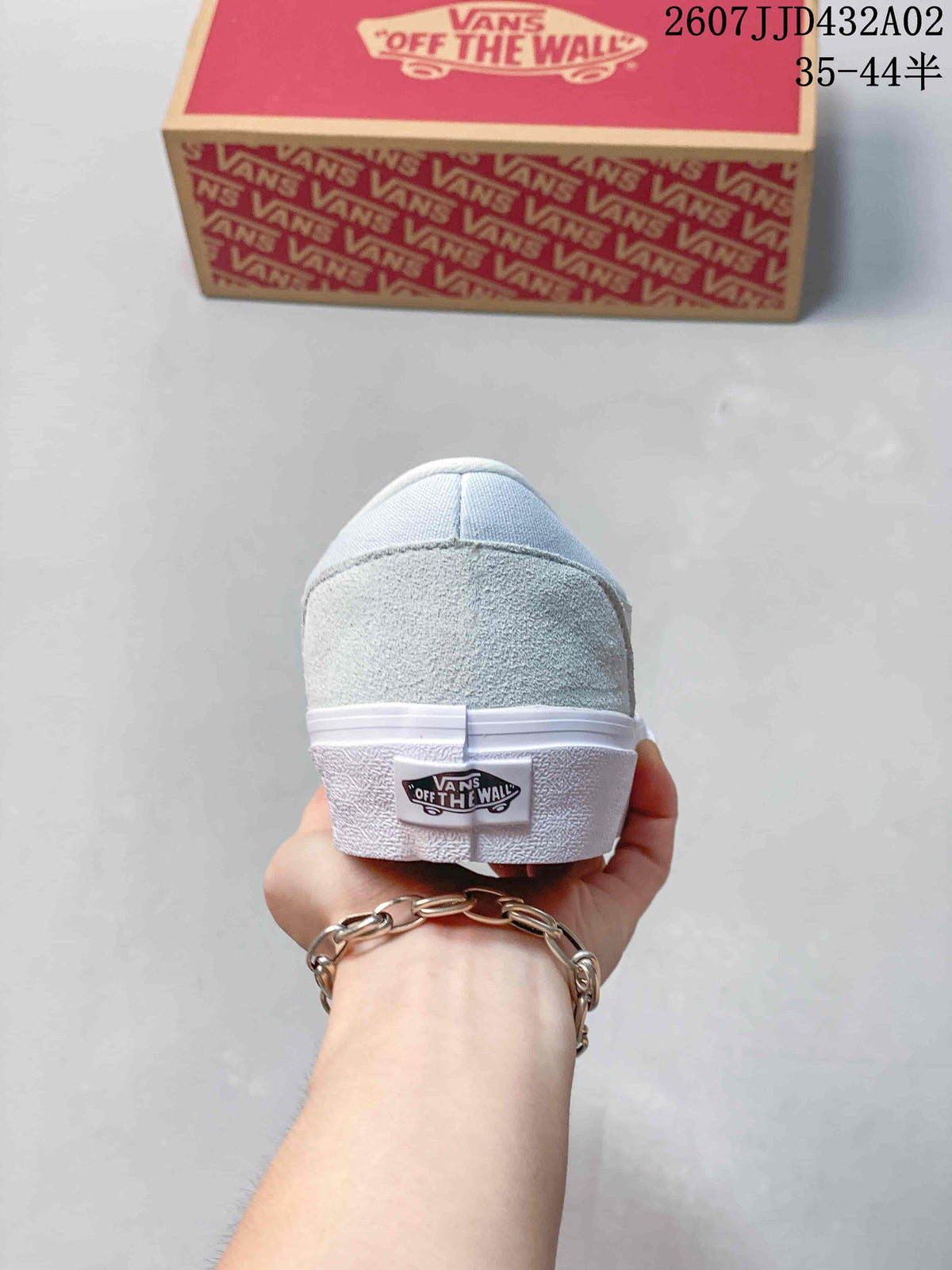 Vans Vero LS Low-Top Sneakers in Light Blue and White