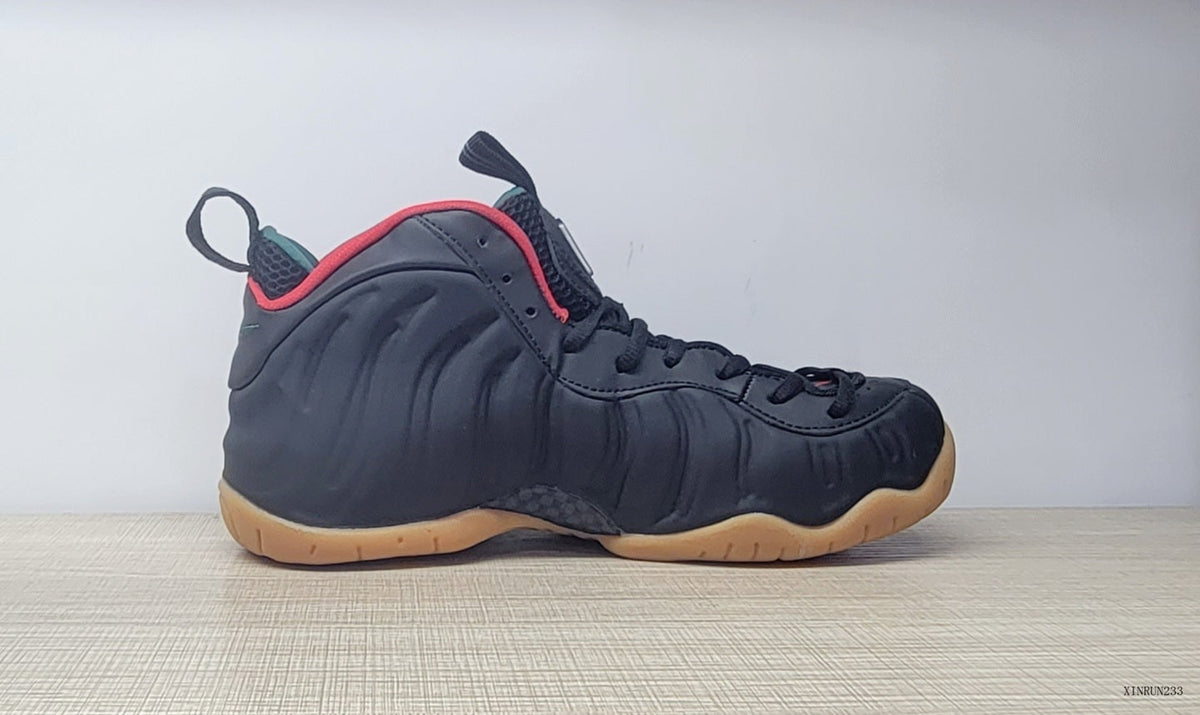 Nike Air Foamposite Pro Black Gum Basketball Sneakers