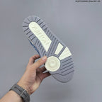 Louis Vuitton Blue Denim-Pattern Low-Top Sneakers