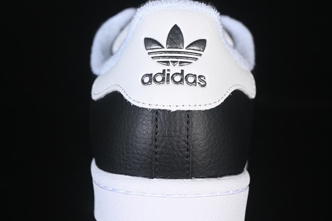 Adidas Superstar II JQ0314 Black and White Sneakers