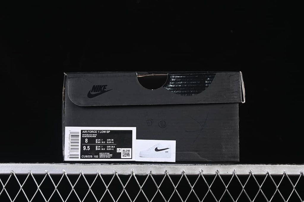 Nike Air Force 1 Low SP Supreme White Black CU9225-102