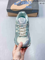 Kith x ASICS Gel-Kayano 12.1 Light Sage Sneakers