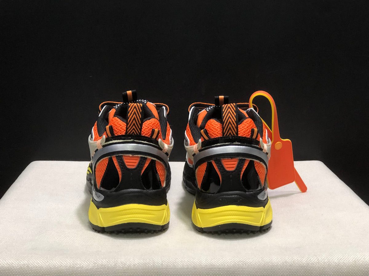 Off-White Be Right Back Sneakers Orange Silver Black Yellow