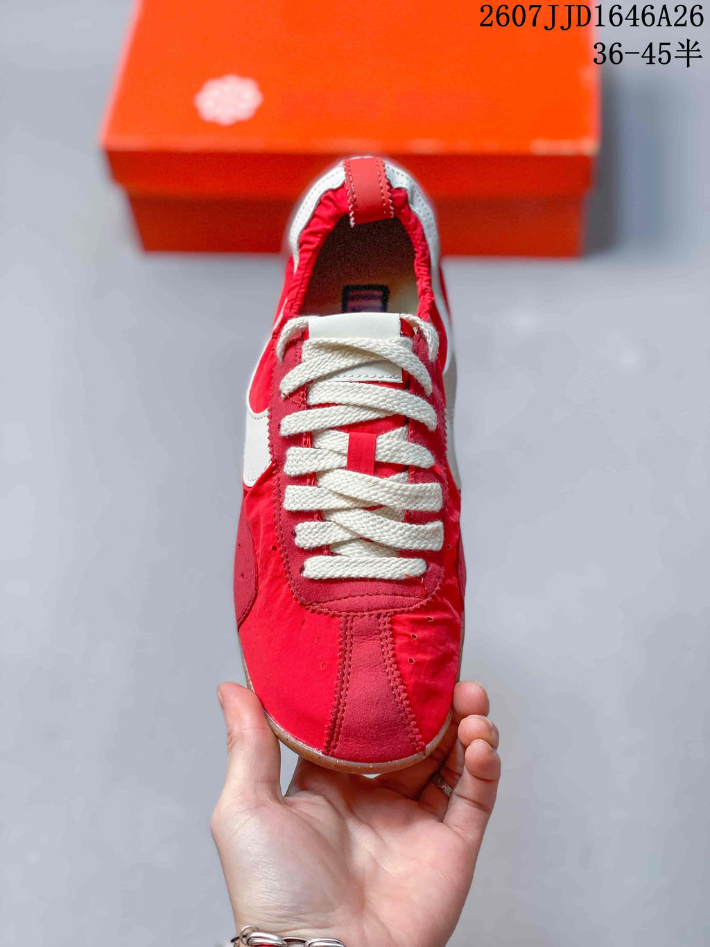 Nike x Jacquemus Low-Top Sneakers Red White JJD1646A26