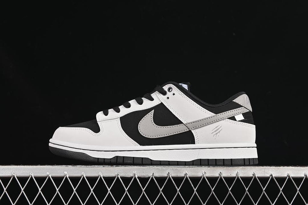 Nike SB Dunk Low Black White Grey Skate Sneakers WB0414-002