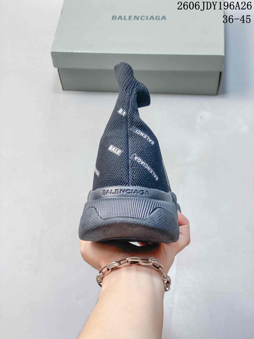 Balenciaga Sock Sneakers Dark Gray JDY196A26