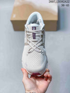 On Cloud X 4 Sneakers Light Gray Burgundy 2607JJD382A22