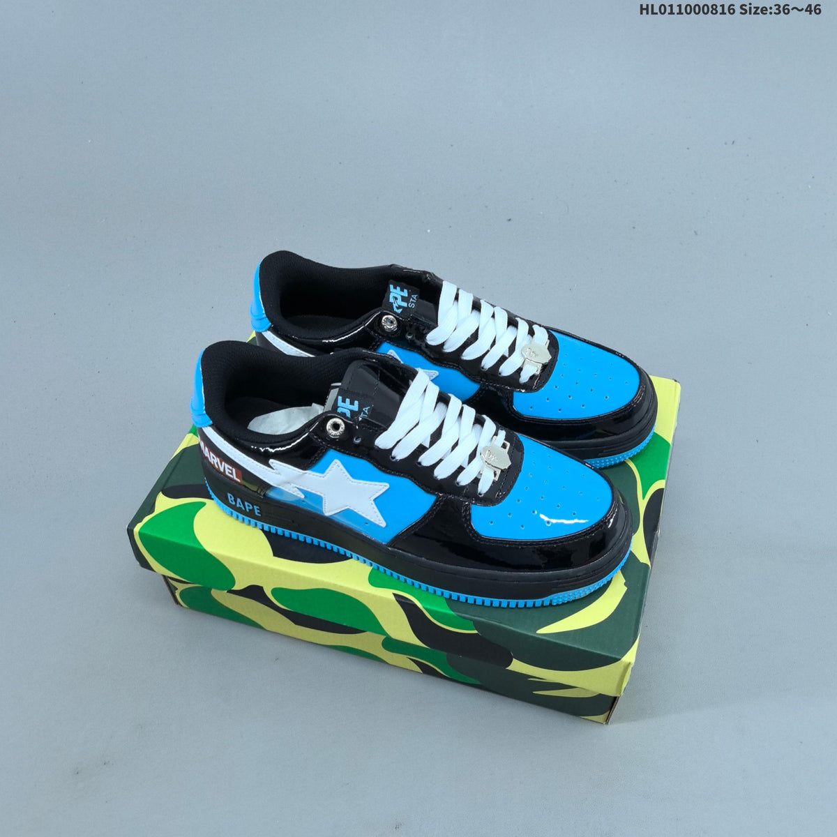 A Bathing Ape BAPE STA Low-Top Sneakers