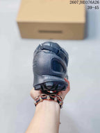 ECCO JHD376A26 Black Mesh Panel Sneakers