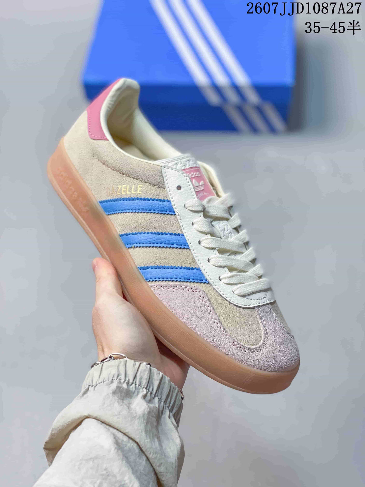 adidas Originals Samba ADV Sneakers Beige Blue Pink JJD1087A27