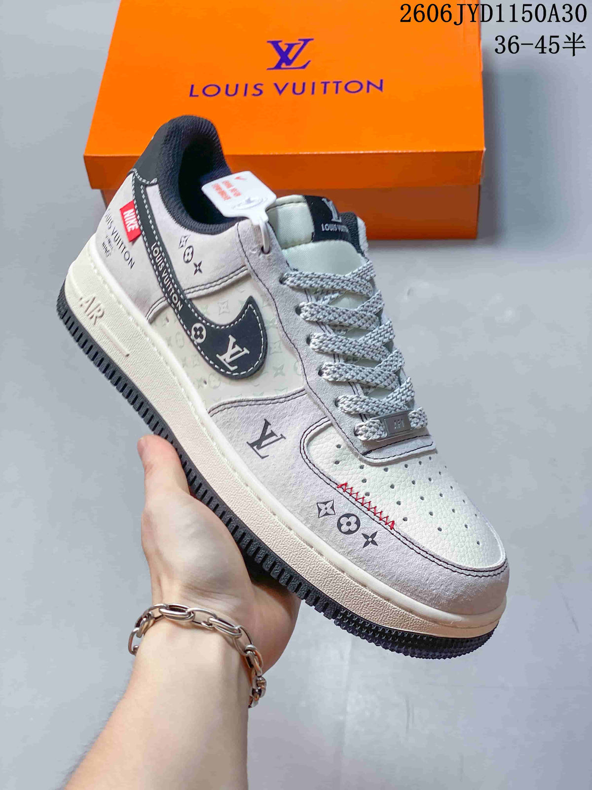 Nike Air Force 1 '07 Low White Black Graffiti Sneakers