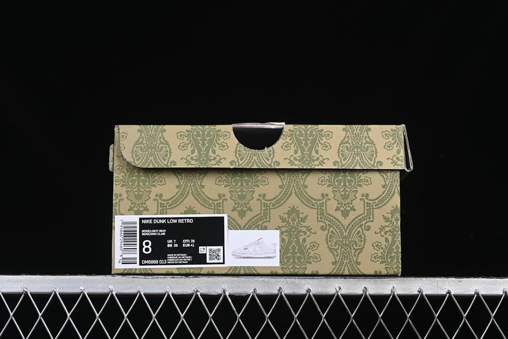 Nike SB Dunk Low Gray Patterned Sneakers DM6868-013