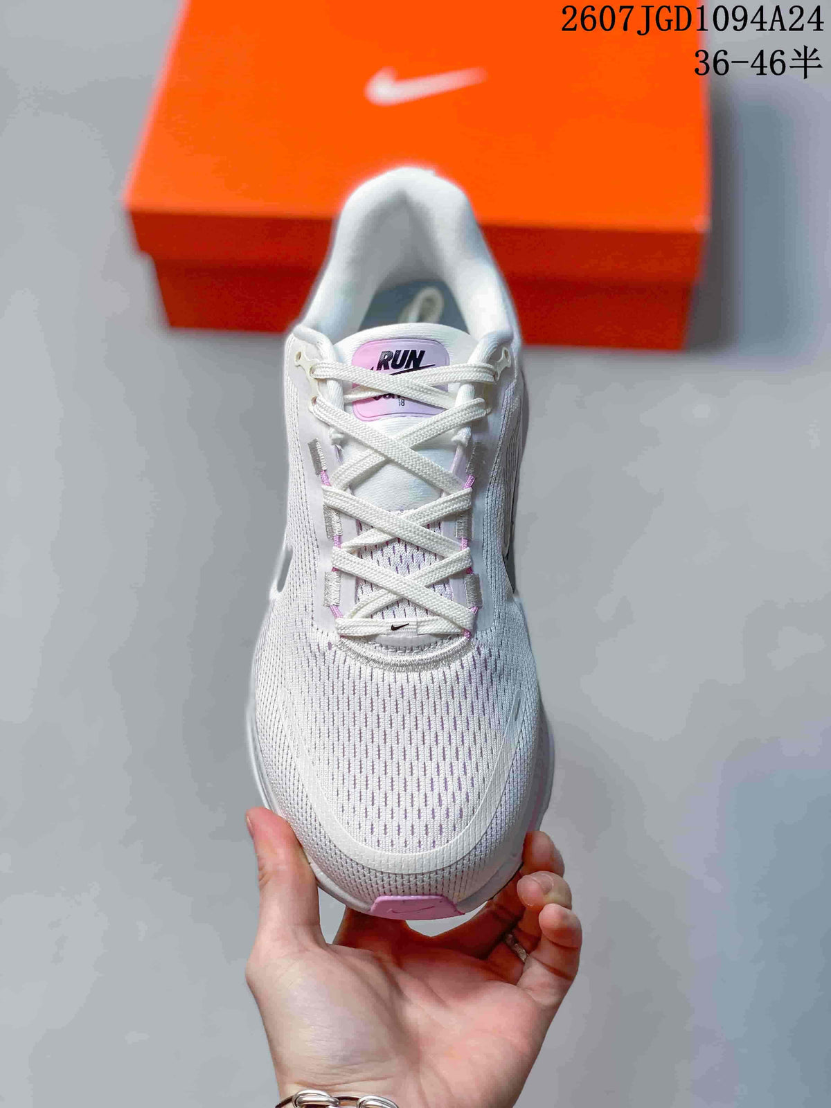 Nike Vomero 18 SE White Pink Running Sneakers