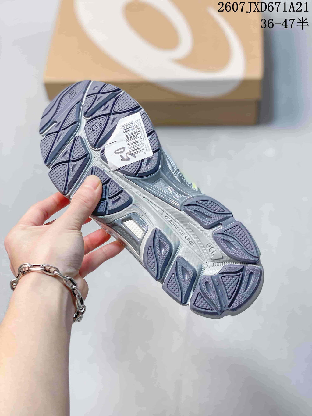 ASICS GEL-KAYANO 14 Sneakers Silver White Lime