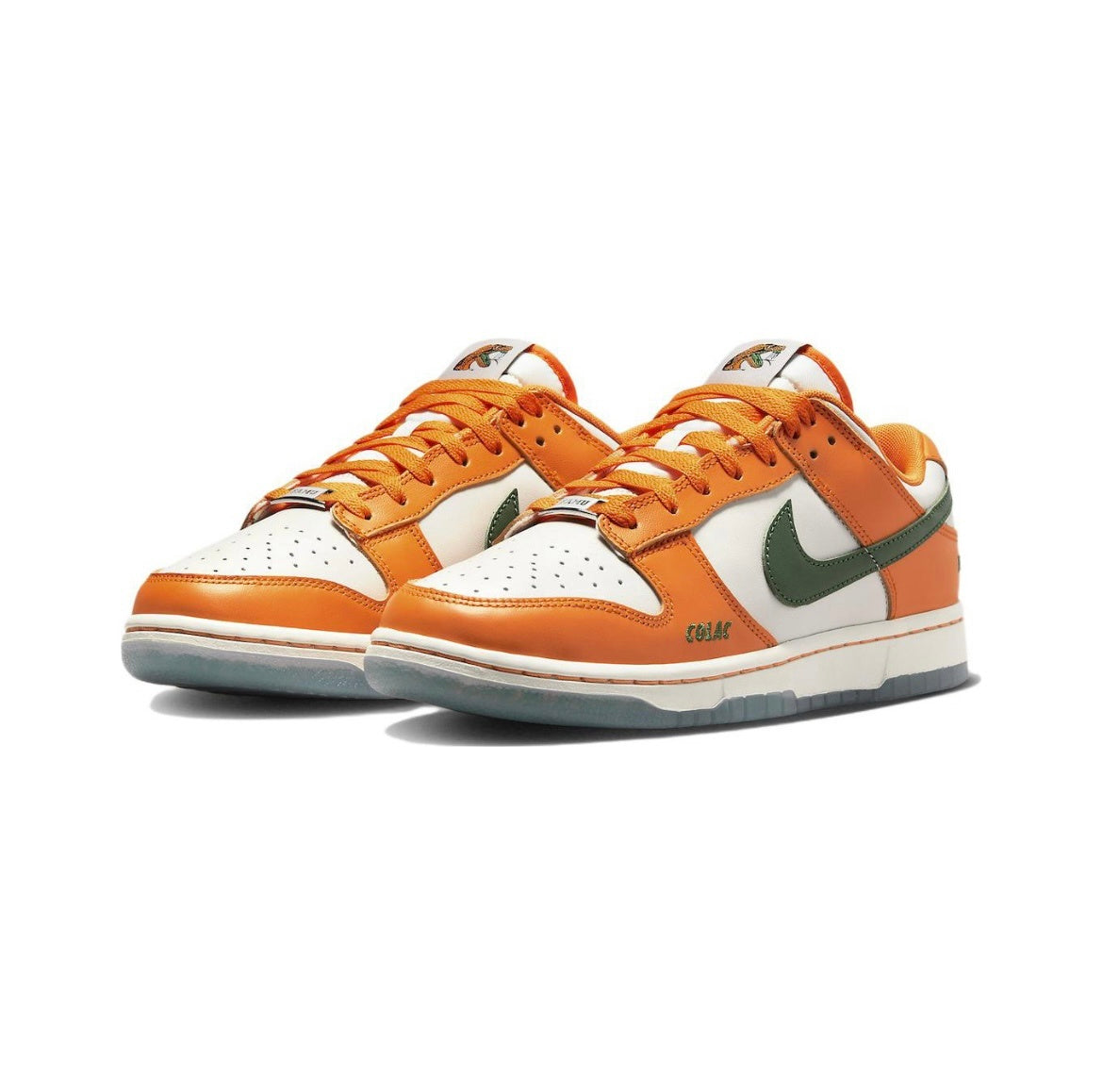 Nike Dunk Low Florida A&M White Orange DR6188-800