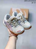 ASICS HYPERSYNC Kids' Running Sneakers White Blue Red