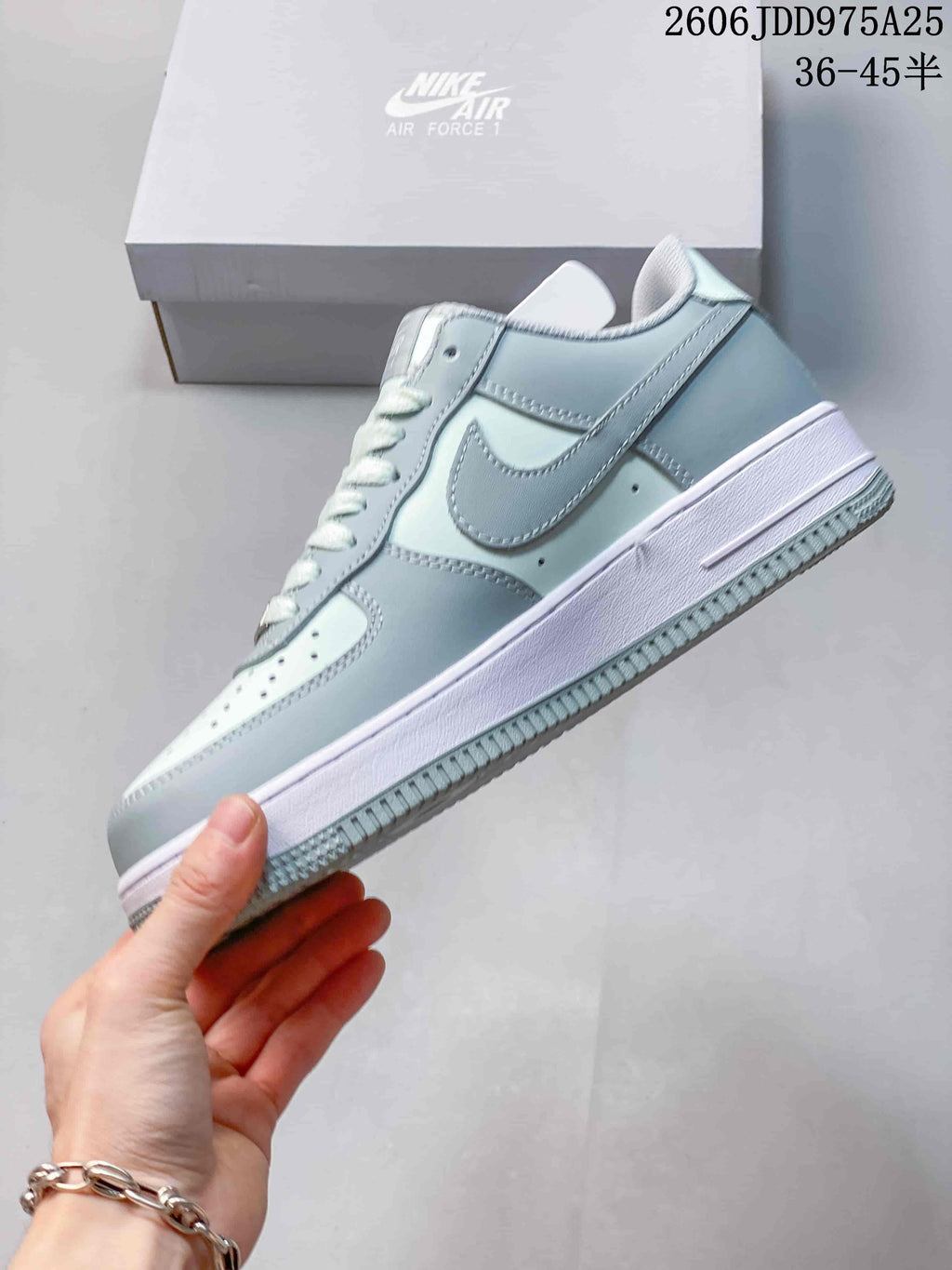 Nike Air Force 1 '07 Low Sneakers Blue White 2606JDD975A25