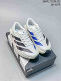 adidas Adizero Evo SL 2 Running Sneakers White Blue Black