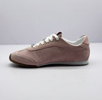 alo Low-Top Sneakers in Pink and White