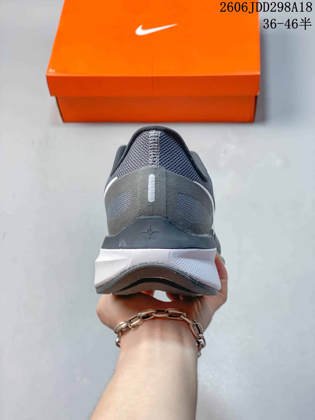 Nike Air Zoom Running Sneakers Gray JDD298A18