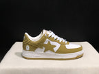 BAPE STA Low-Top Sneakers Olive White