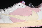 Jordan 1 Low OG Pink and Sail Sneakers DM7866-600