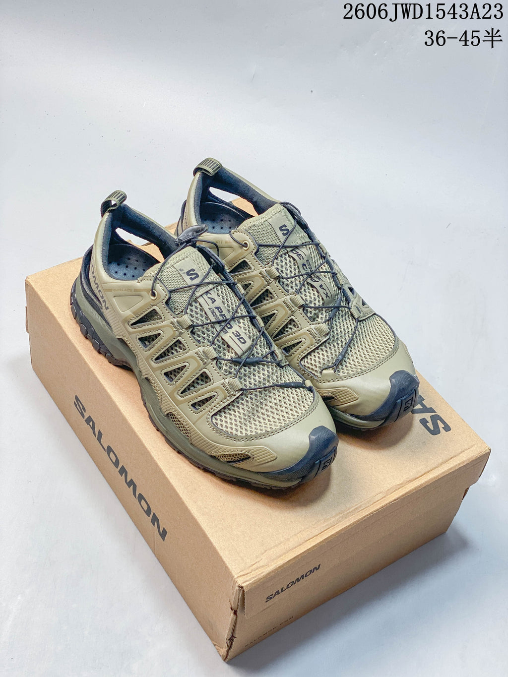 Salomon XA Pro 3D Amphib Trail Shoes, Olive
