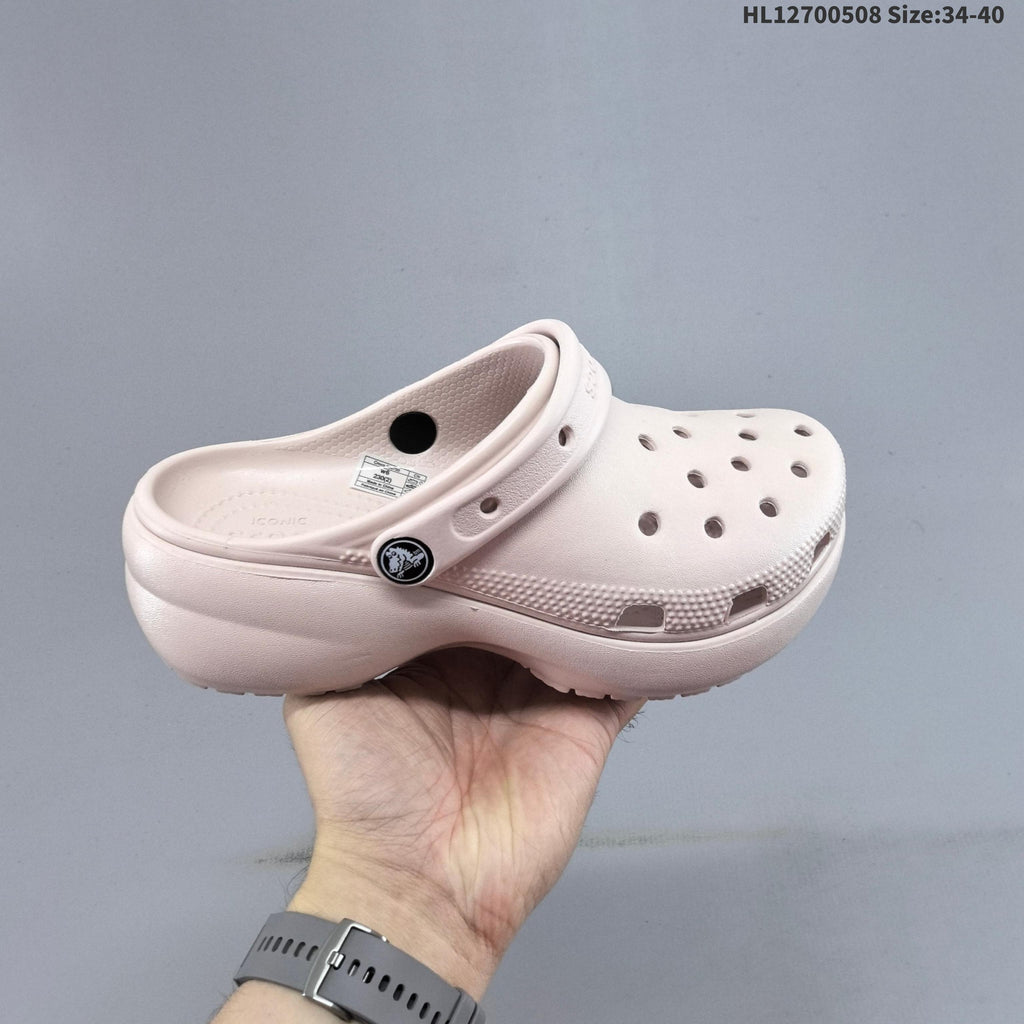 Crocs Classic Platform Clog with Ventilation Holes