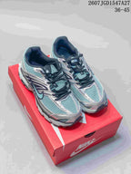 Nike Air Max Moto 2K Sneakers Silver Teal and Black