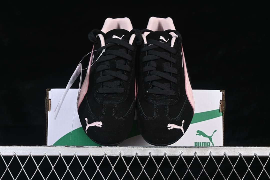 Puma Speedcat OG Sneakers Black and Puma Pink 406329-09