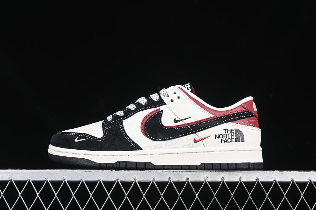 Nike Dunk Low Retro DM6868-043 Black Red Sneakers
