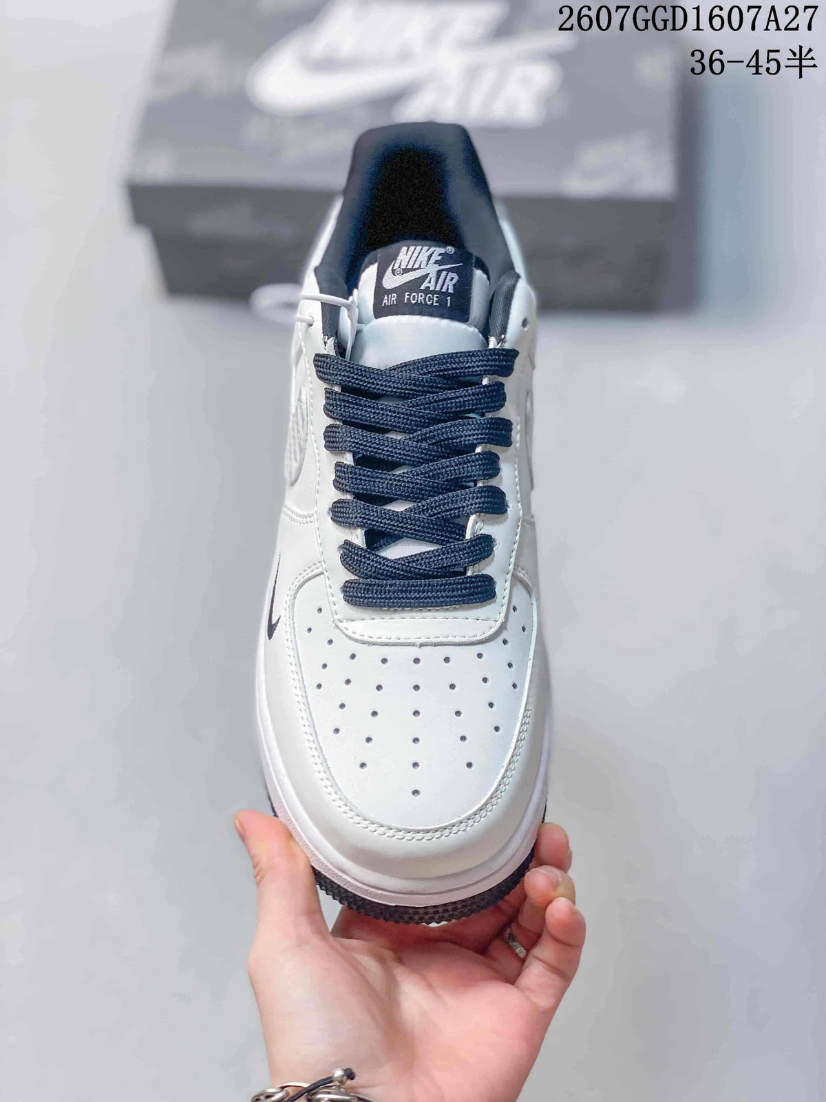 Nike Air Force 1 Low White Black The North Face Graphic Sneakers