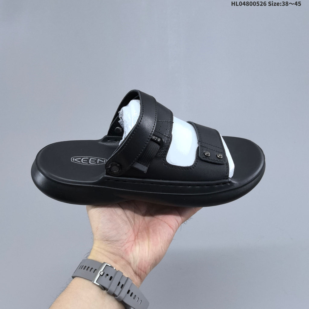 KEEN UNEEK Slide Sandals in Black or Brown