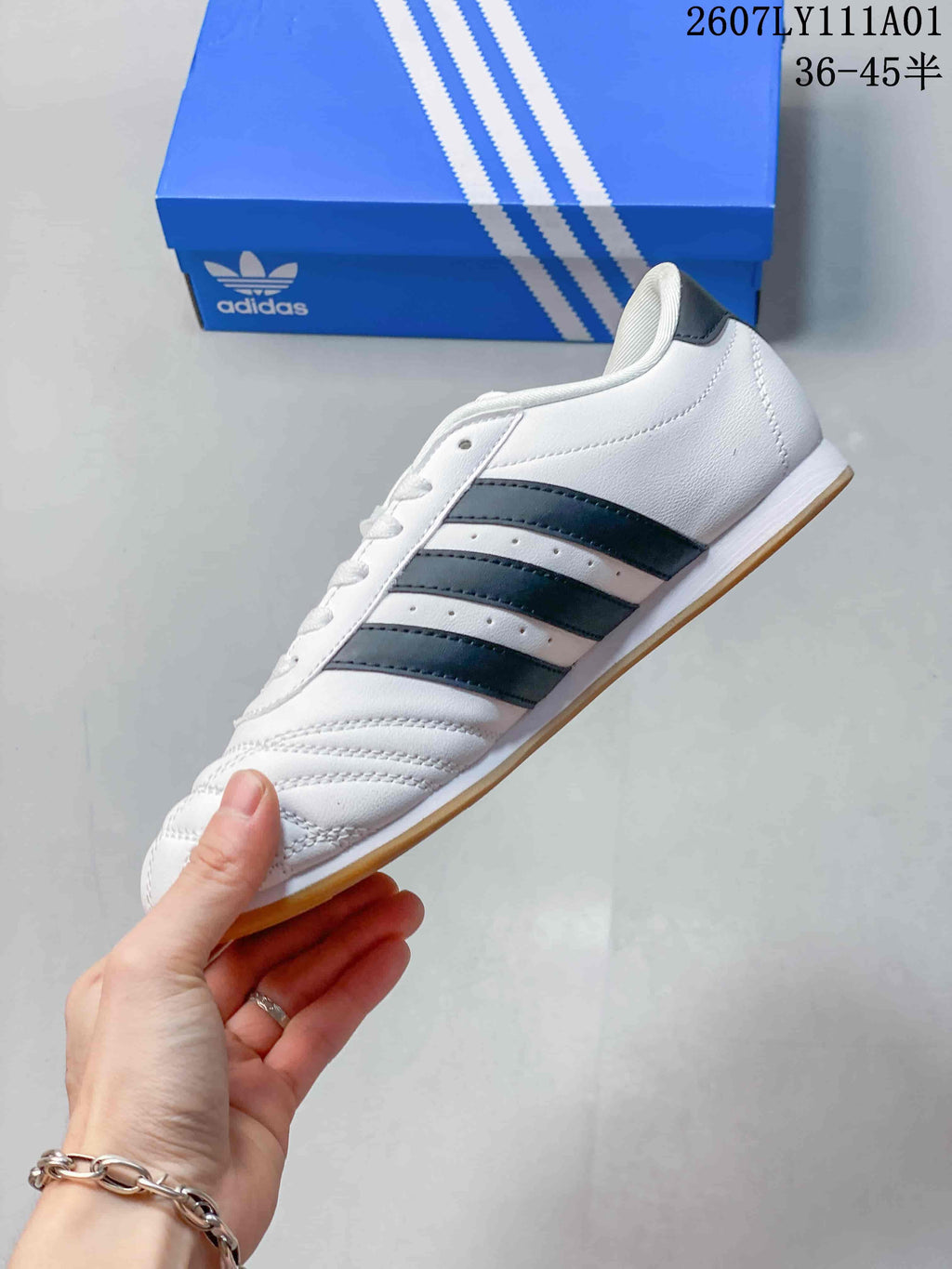 Adidas Originals Taekwondo Shoes White Black JH9664
