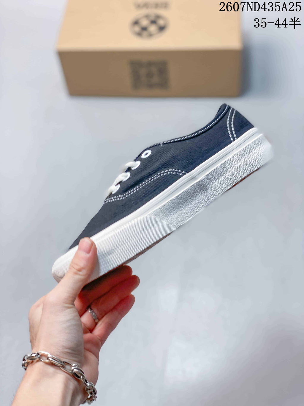 Vans Authentic OG LX Navy Low-Top Sneakers 79205OPR