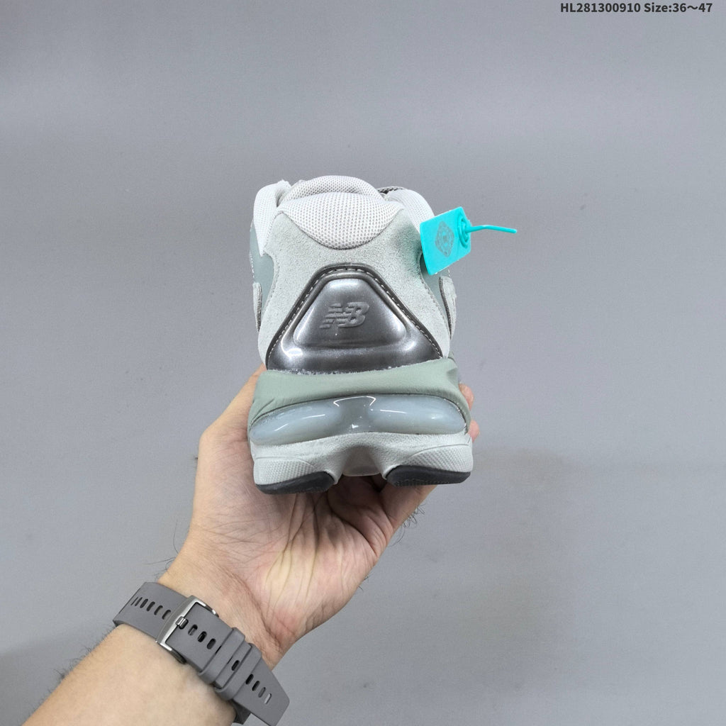 New Balance 983 Retro Sneakers in Gray and Sage