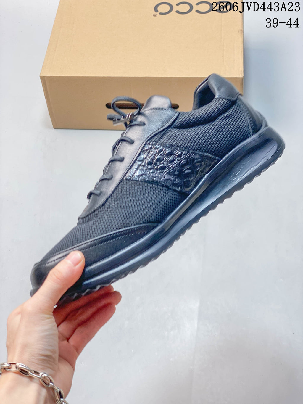ECCO Yasir Casual Sneakers, Dark Navy