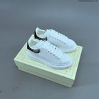 Alexander McQueen Oversized Low-Top Sneakers with Crystal Heel