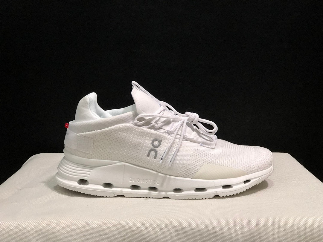 On Cloudnova 1 White Sneakers